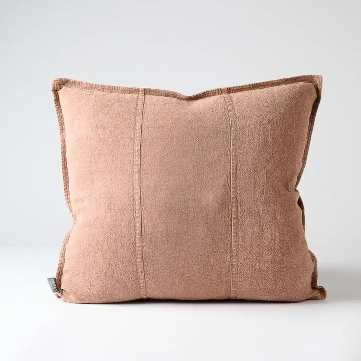 Luca® Linen Cushion Cover - Clay 50x50