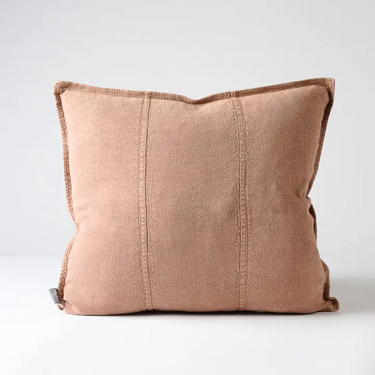 Luca® Linen Cushion Cover - Clay 50x50