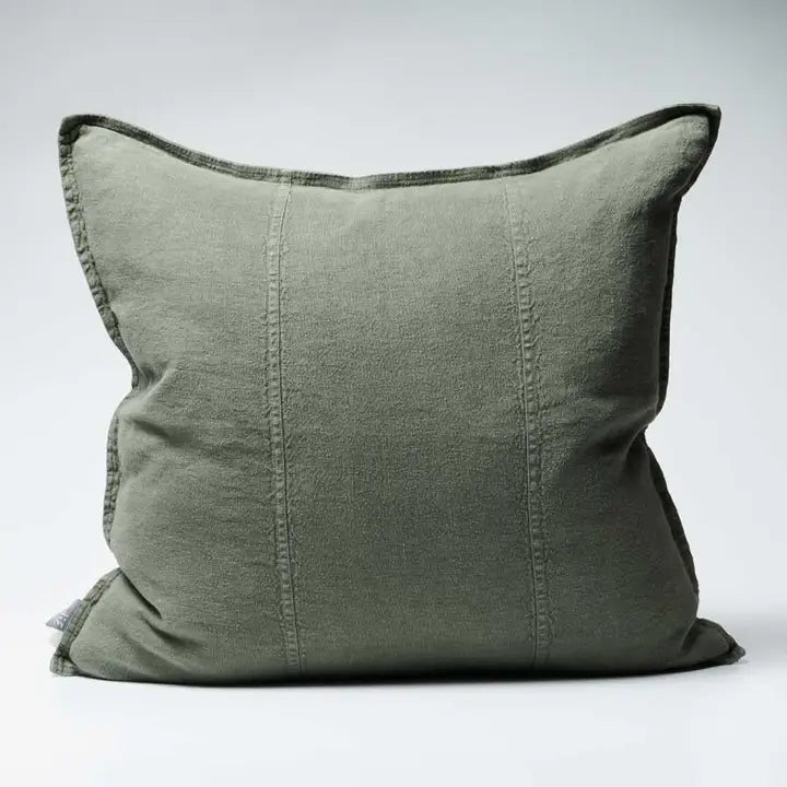 Luca® Linen Cushion Cover - Khaki
