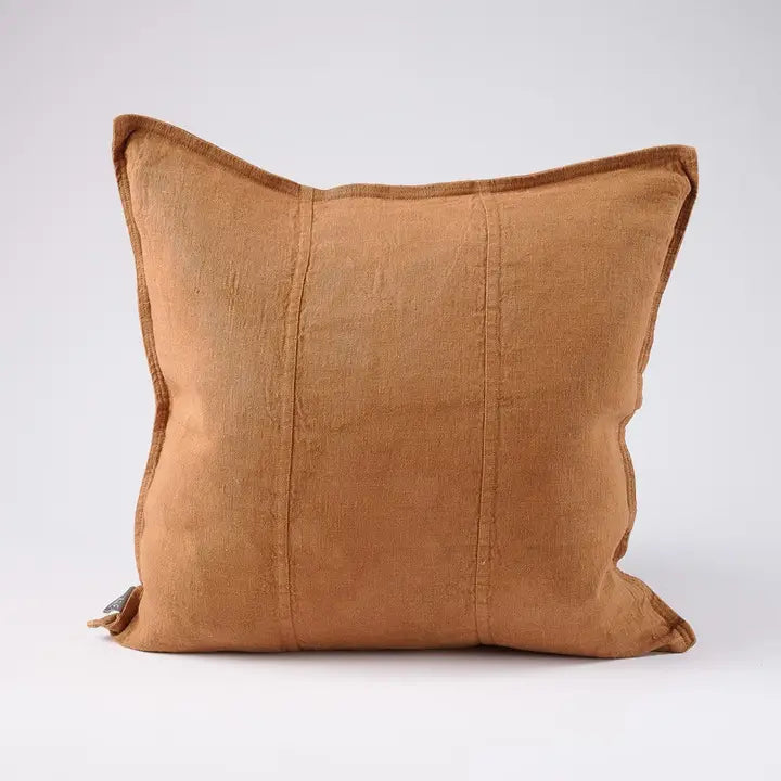 Luca® Linen Cushion - Nutmeg 50x50cm