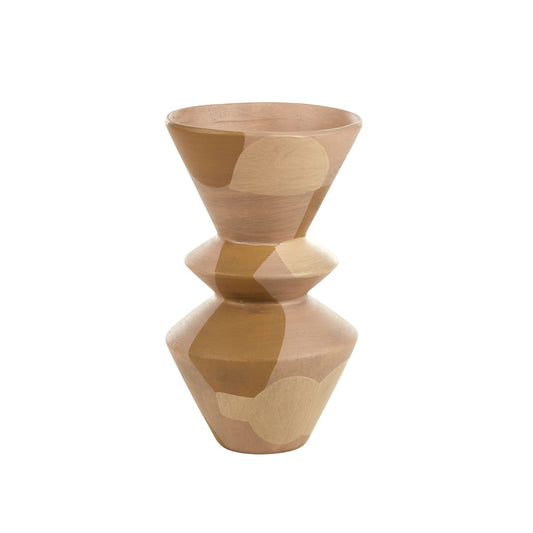 Curio Ceramic Vase 15x25.5cm Nudes#