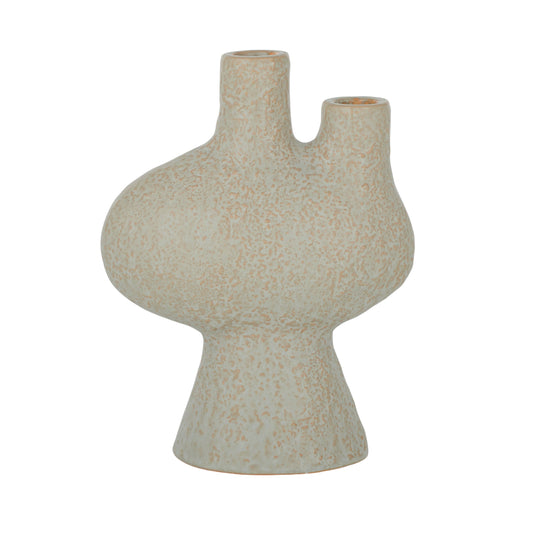Ophelia Ceramic Vase 16.5x8x21.5cm Sage#