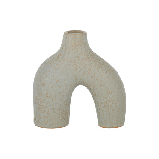 Jasper Ceramic Vase 14x6x14.5cm Sage#