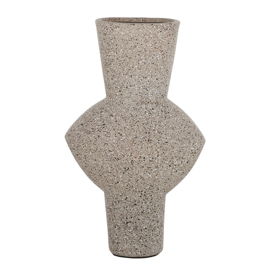 Aiza Ceramic Vase 18x10x30cm Stone