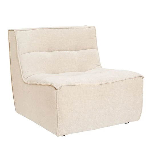 Otis Natrual Lounge Chair 1 Seater