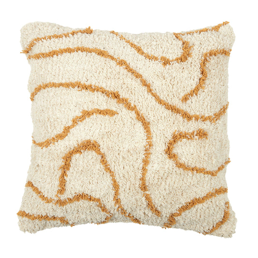 Sanctuary Cott Cushion 50x50cm Iv/Ochre#