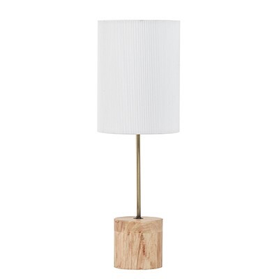 Amalfi Kyoto Table Lamp White/Gold/Natural
20x20x62cm