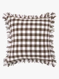 Ava Gingham Square Cushion 50x50cm