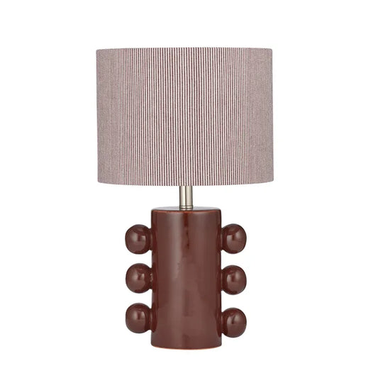 Arizona Ceramic Lamp Brown/Ivory