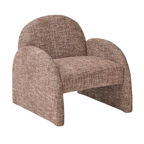 Phoenix Armchair Choc/White