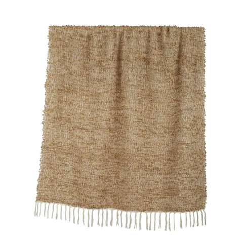 Burbidge Cotton Throw Tan