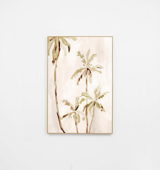 Vacation Palms Sand 1 Canvas