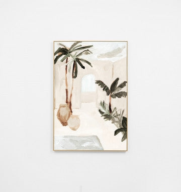 Villa Study Natural 2 Print